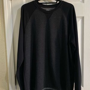 Orvis Men’s Classic Collection Black & Gray Raglan Henley Long Sleeve Shirt